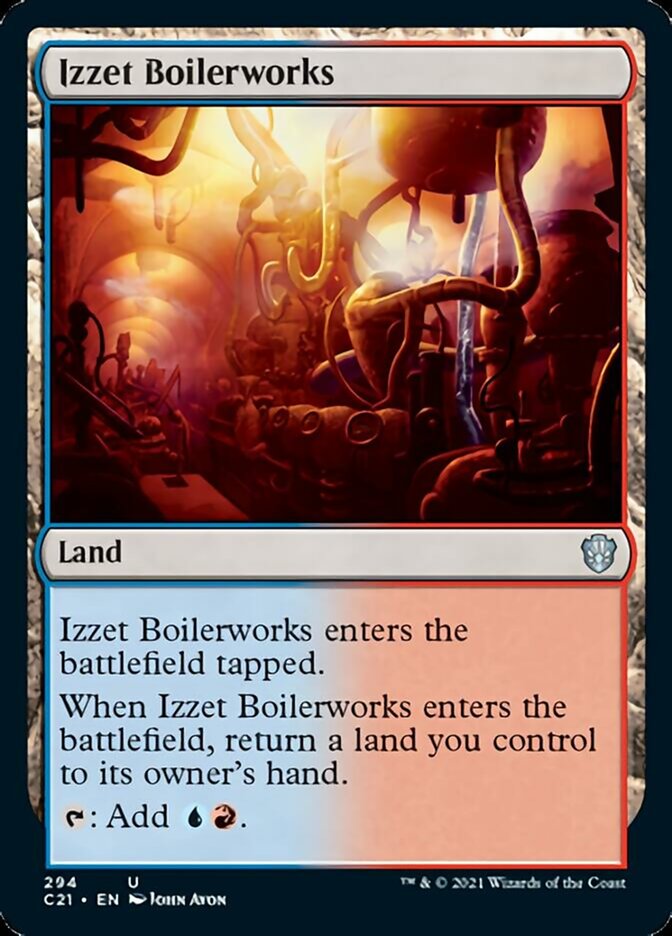 Izzet Boilerworks [Commander 2021] | Spectrum Games