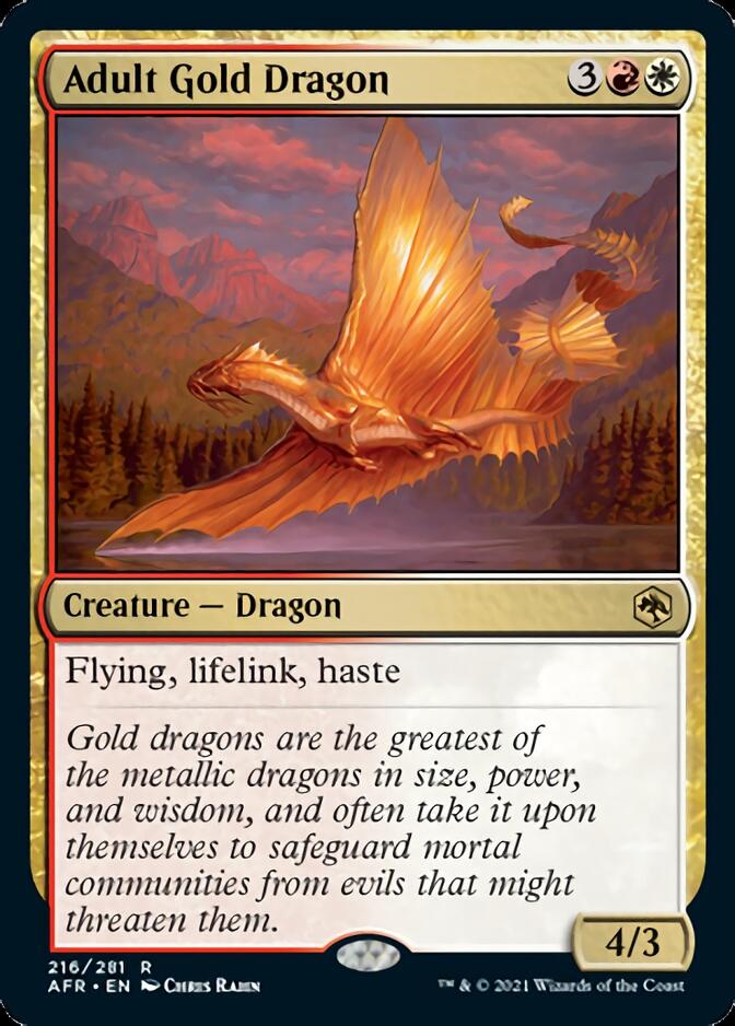 Adult Gold Dragon [Dungeons & Dragons: Adventures in the Forgotten Realms] | Spectrum Games
