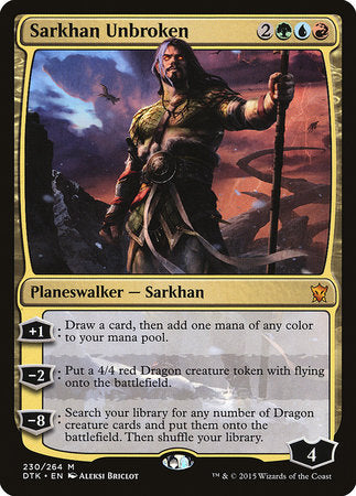 Sarkhan Unbroken [Dragons of Tarkir] | Spectrum Games