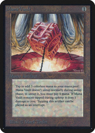 Mana Vault [Limited Edition Alpha] | Spectrum Games