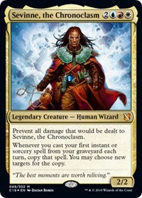 Sevinne, the Chronoclasm (Commander 2019) [Oversize Cards] | Spectrum Games