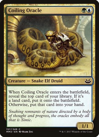 Coiling Oracle [Modern Masters 2017] | Spectrum Games