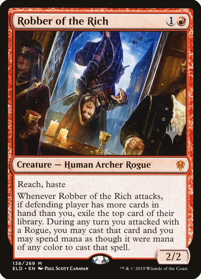 Robber of the Rich (Promo Pack) [Throne of Eldraine Promos] | Spectrum Games