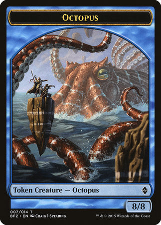 Octopus Token [Battle for Zendikar Tokens] | Spectrum Games