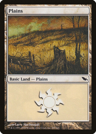 Plains (285) [Shadowmoor] | Spectrum Games