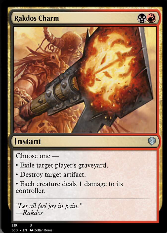 Rakdos Charm [Starter Commander Decks] | Spectrum Games