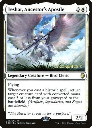 Teshar, Ancestor's Apostle [Dominaria Promos] | Spectrum Games