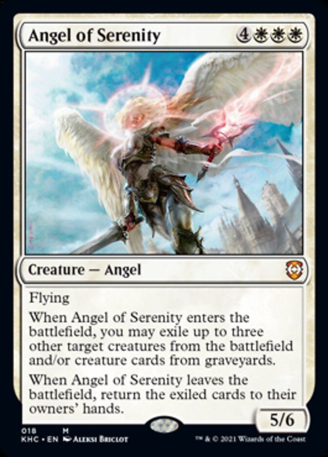 Angel of Serenity [Kaldheim Commander] | Spectrum Games