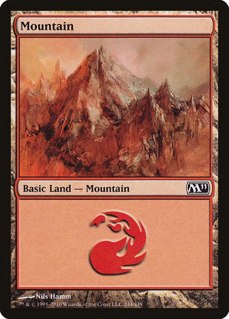 Mountain (244) [Magic 2011] | Spectrum Games