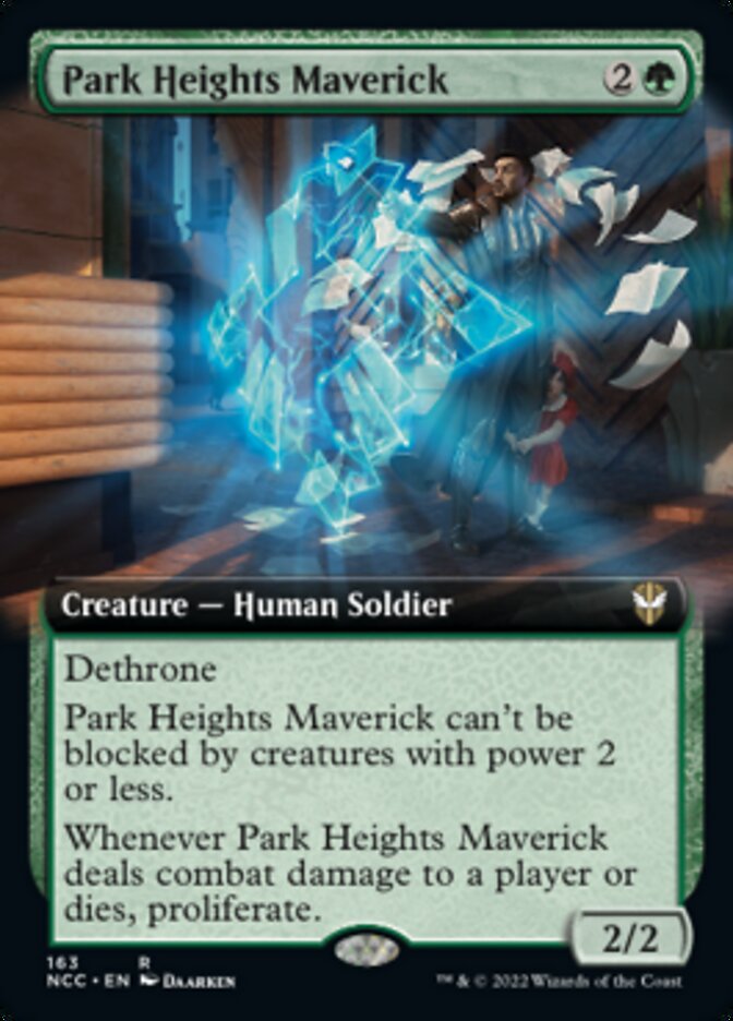 Park Heights Maverick (Extended Art) [Streets of New Capenna Commander] | Spectrum Games