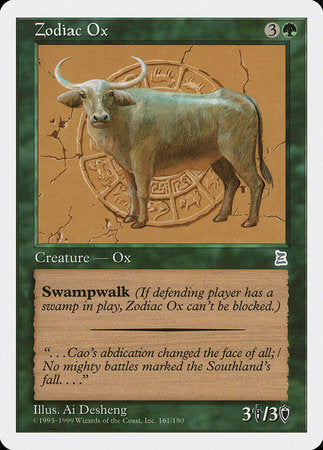 Zodiac Ox [Portal Three Kingdoms] | Spectrum Games