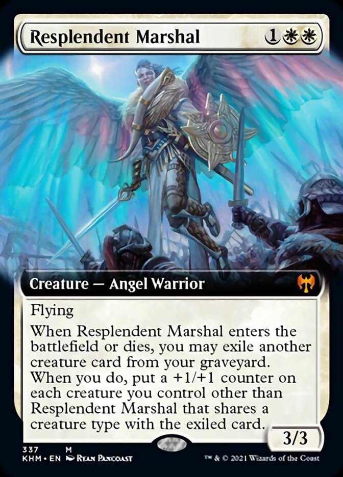 Resplendent Marshal (Extended Art) [Kaldheim] | Spectrum Games