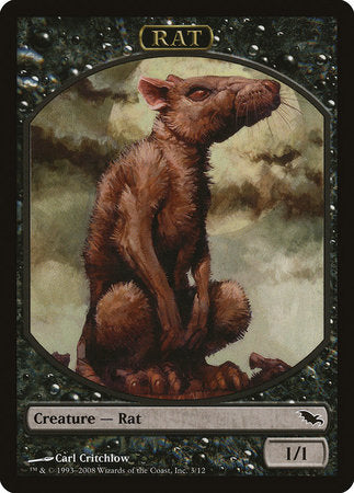 Rat Token [Shadowmoor Tokens] | Spectrum Games