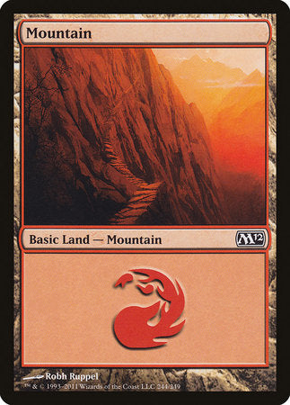 Mountain (244) [Magic 2012] | Spectrum Games