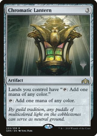 Chromatic Lantern [Guilds of Ravnica Promos] | Spectrum Games