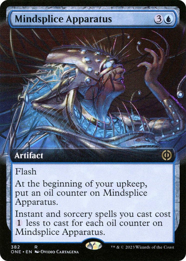 Mindsplice Apparatus (Extended Art) [Phyrexia: All Will Be One] | Spectrum Games