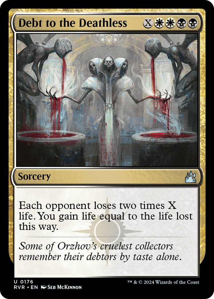 Debt to the Deathless [Ravnica Remastered] | Spectrum Games