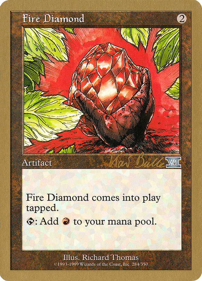 Fire Diamond (Kai Budde) [World Championship Decks 1999] | Spectrum Games