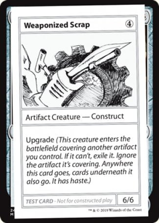 Weaponized Scrap (2021 Edition) [Mystery Booster Playtest Cards] | Spectrum Games