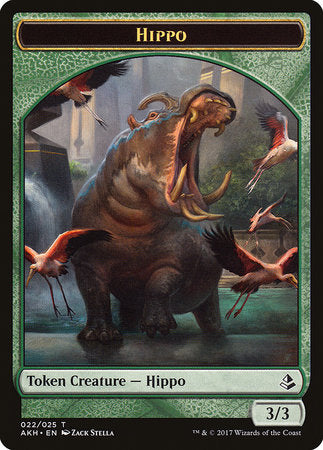 Hippo Token [Amonkhet Tokens] | Spectrum Games