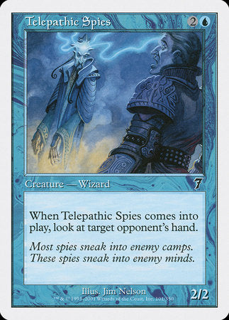 Telepathic Spies [Seventh Edition] | Spectrum Games