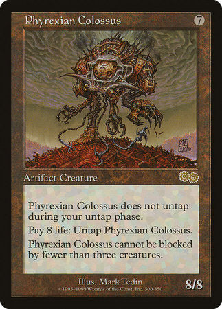 Phyrexian Colossus [Urza's Saga] | Spectrum Games