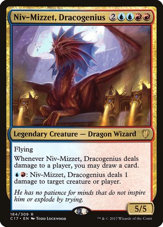 Niv-Mizzet, Dracogenius [Commander 2017] | Spectrum Games
