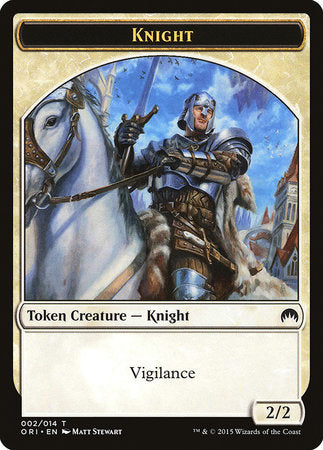 Knight Token [Magic Origins Tokens] | Spectrum Games