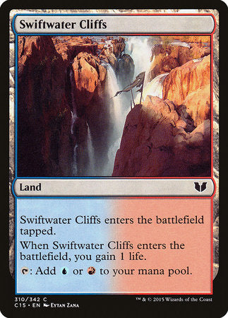 Swiftwater Cliffs [Commander 2015] | Spectrum Games