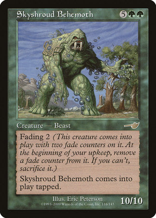 Skyshroud Behemoth [Nemesis] | Spectrum Games