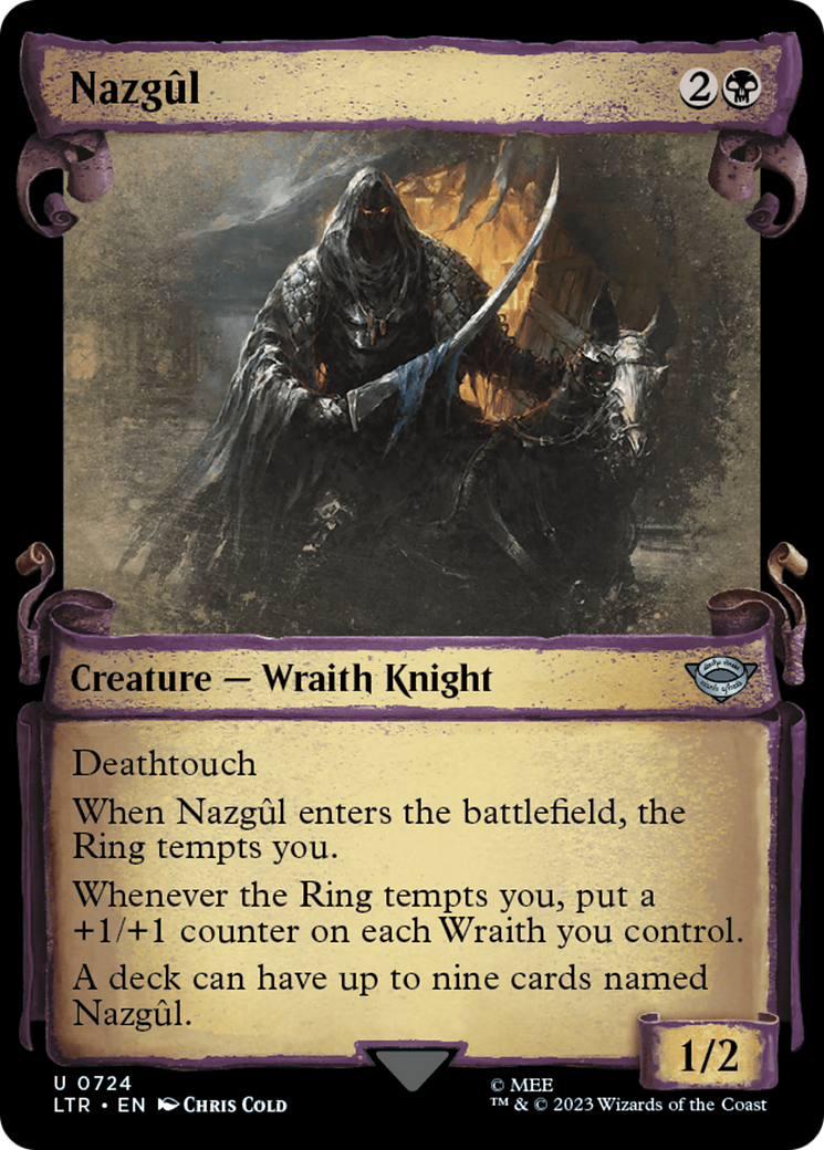 Nazgul (0724) [The Lord of the Rings: Tales of Middle-Earth Showcase Scrolls] | Spectrum Games