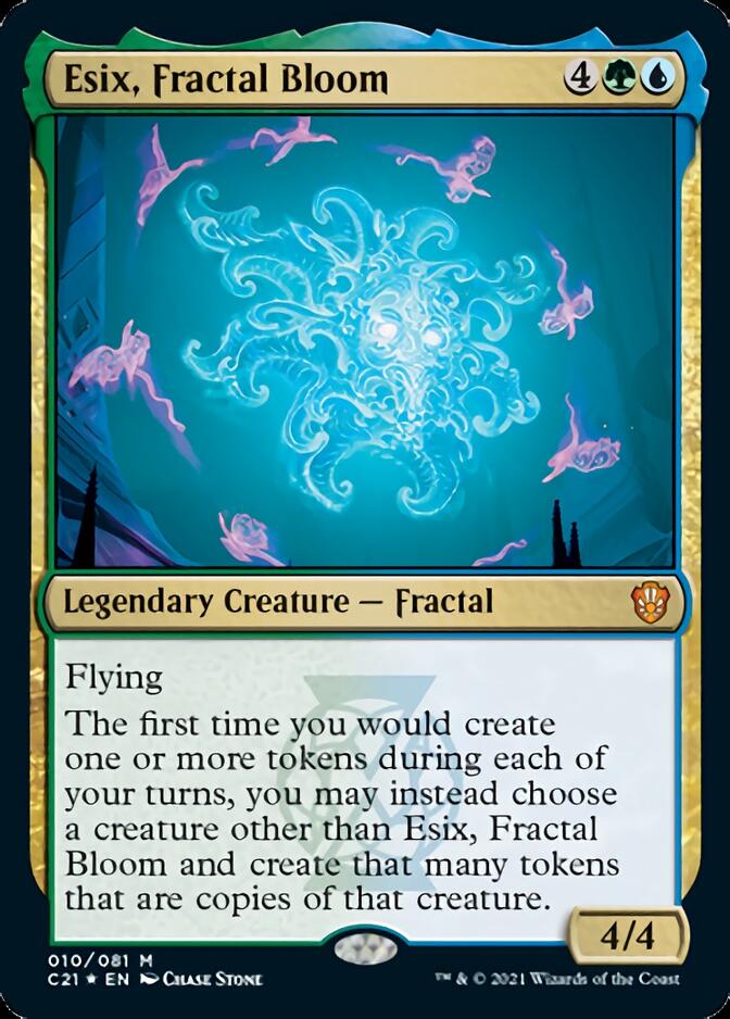 Esix, Fractal Bloom [Commander 2021] | Spectrum Games