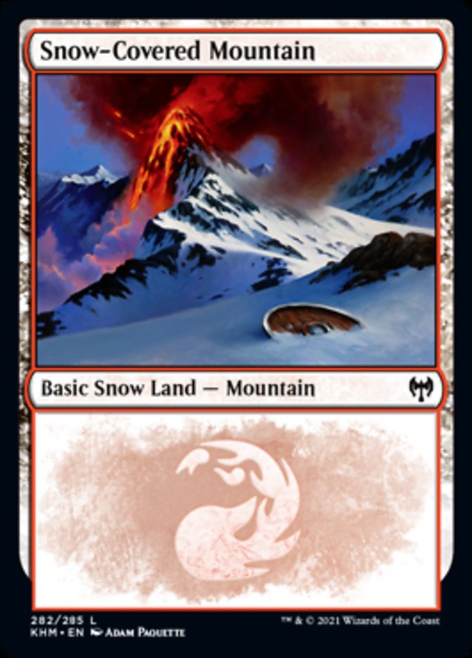 Snow-Covered Mountain (282) [Kaldheim] | Spectrum Games
