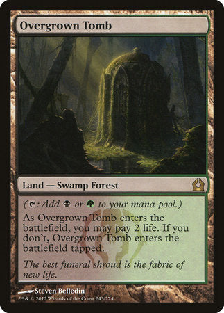 Overgrown Tomb [Return to Ravnica] | Spectrum Games