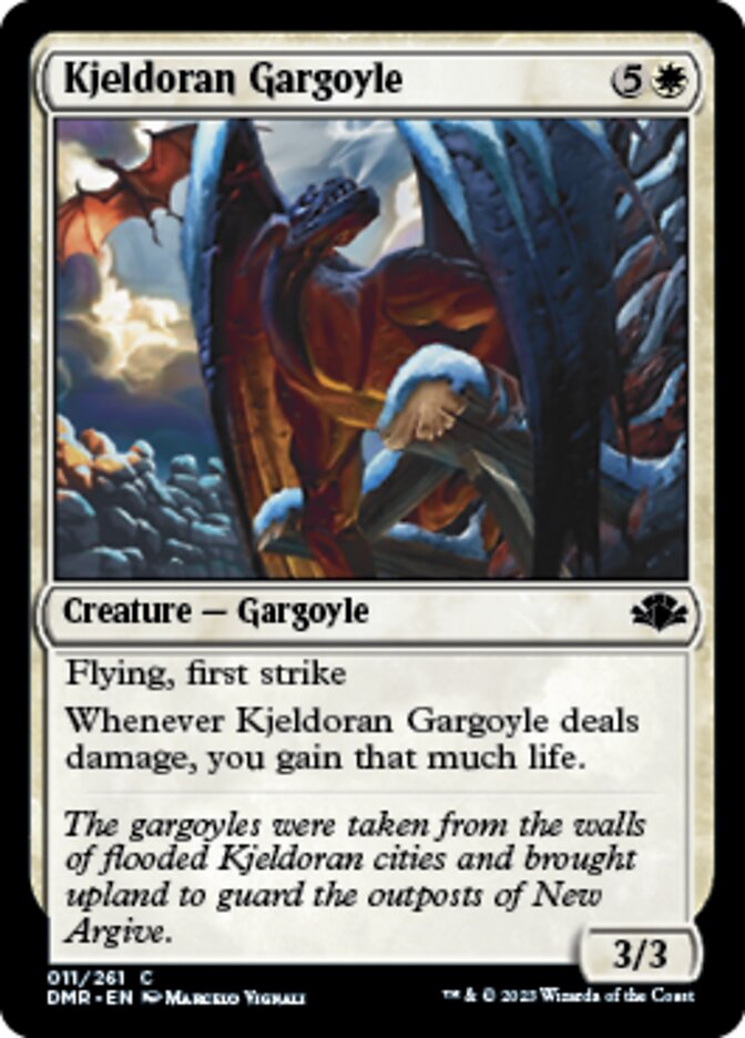 Kjeldoran Gargoyle [Dominaria Remastered] | Spectrum Games
