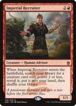 Imperial Recruiter [Masters 25] | Spectrum Games