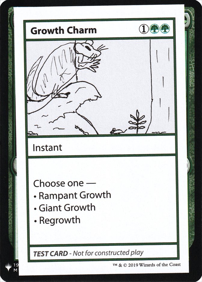 Growth Charm [Mystery Booster Playtest Cards] | Spectrum Games