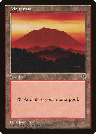 Mountain (Red) [Mirage] | Spectrum Games