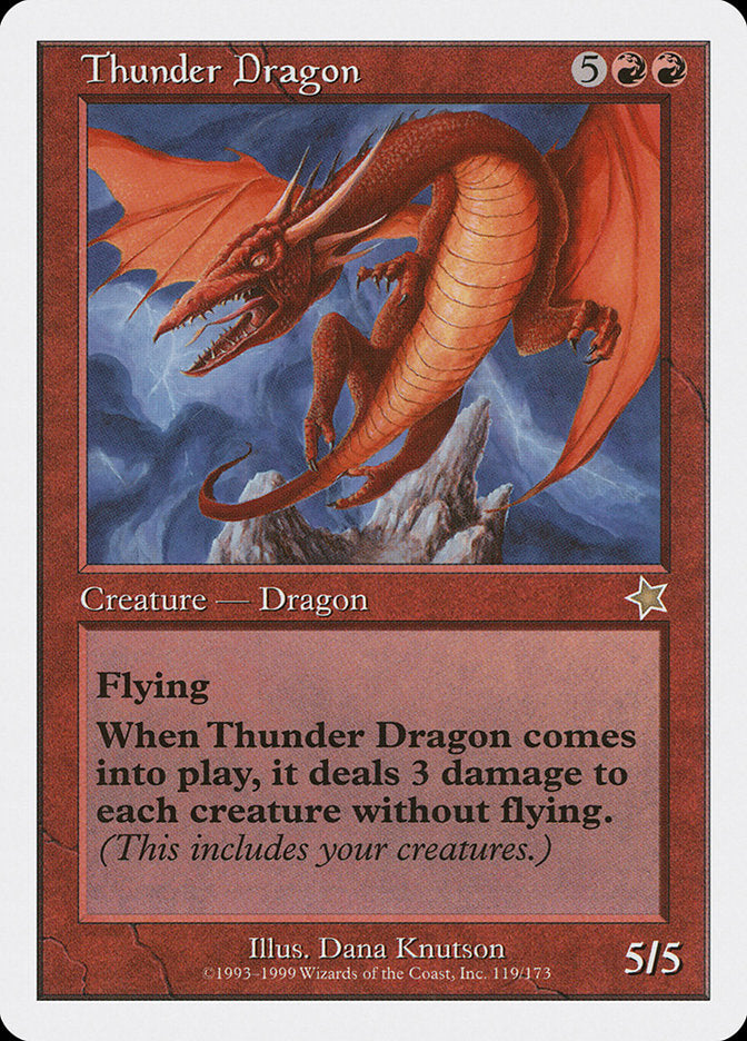 Thunder Dragon [Starter 1999] | Spectrum Games