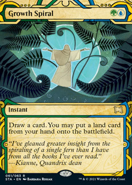 Growth Spiral (Etched Foil) [Strixhaven Mystical Archive] | Spectrum Games