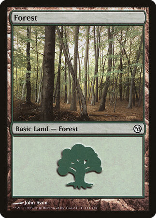 Forest (111) [Duels of the Planeswalkers] | Spectrum Games