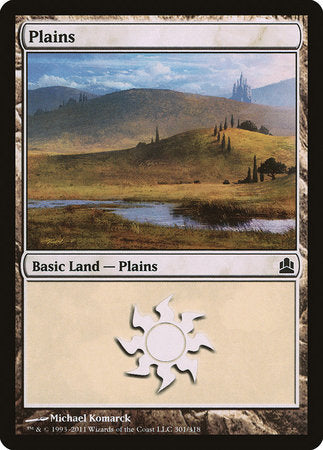 Plains (301) [Commander 2011] | Spectrum Games