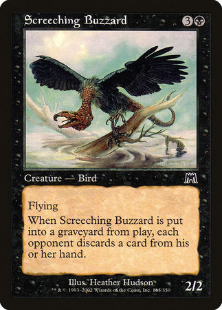 Screeching Buzzard [Onslaught] | Spectrum Games