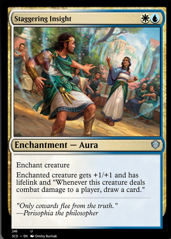 Staggering Insight [Starter Commander Decks] | Spectrum Games