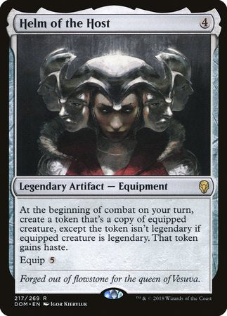 Helm of the Host [Dominaria] | Spectrum Games