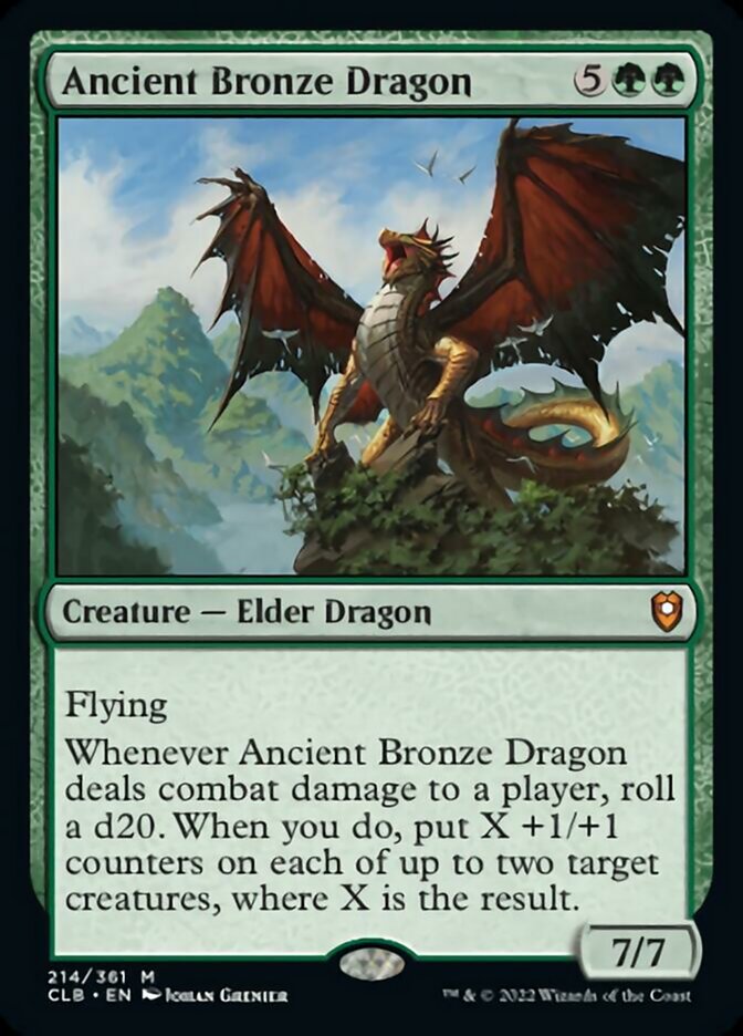 Ancient Bronze Dragon [Commander Legends: Battle for Baldur's Gate] | Spectrum Games