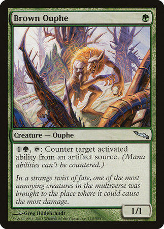 Brown Ouphe [Mirrodin] | Spectrum Games