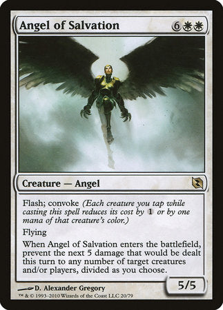 Angel of Salvation [Duel Decks: Elspeth vs. Tezzeret] | Spectrum Games