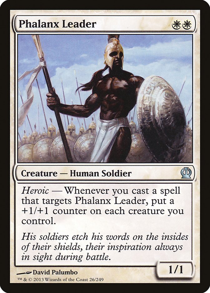 Phalanx Leader [Theros] | Spectrum Games