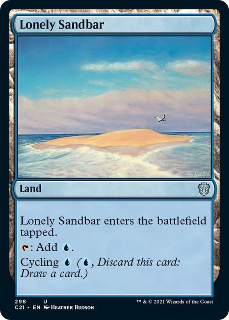 Lonely Sandbar [Commander 2021] | Spectrum Games